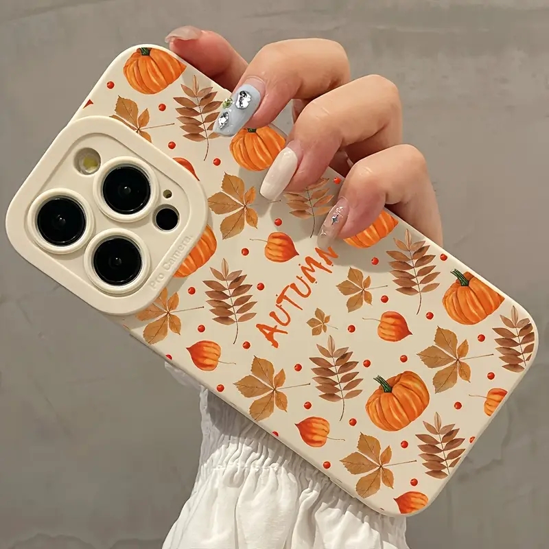 Autumn Maple Leaves Pumpkin Pa - Phone Cases Xiaomi 15 评论和价格