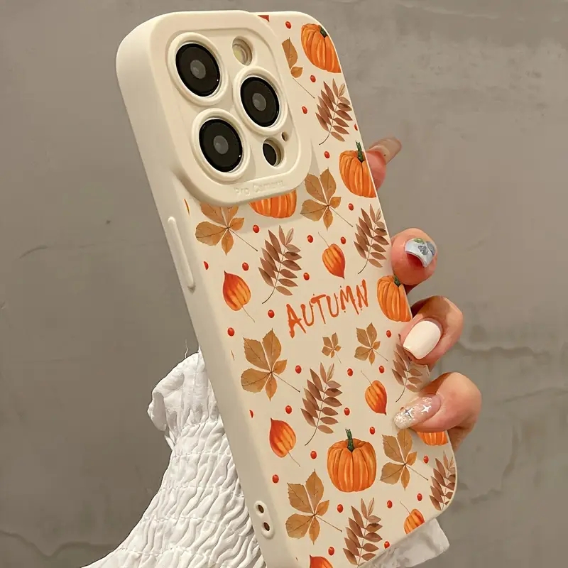 Autumn Maple Leaves Pumpkin Pa - Phone Cases Xiaomi 15 评论和价格