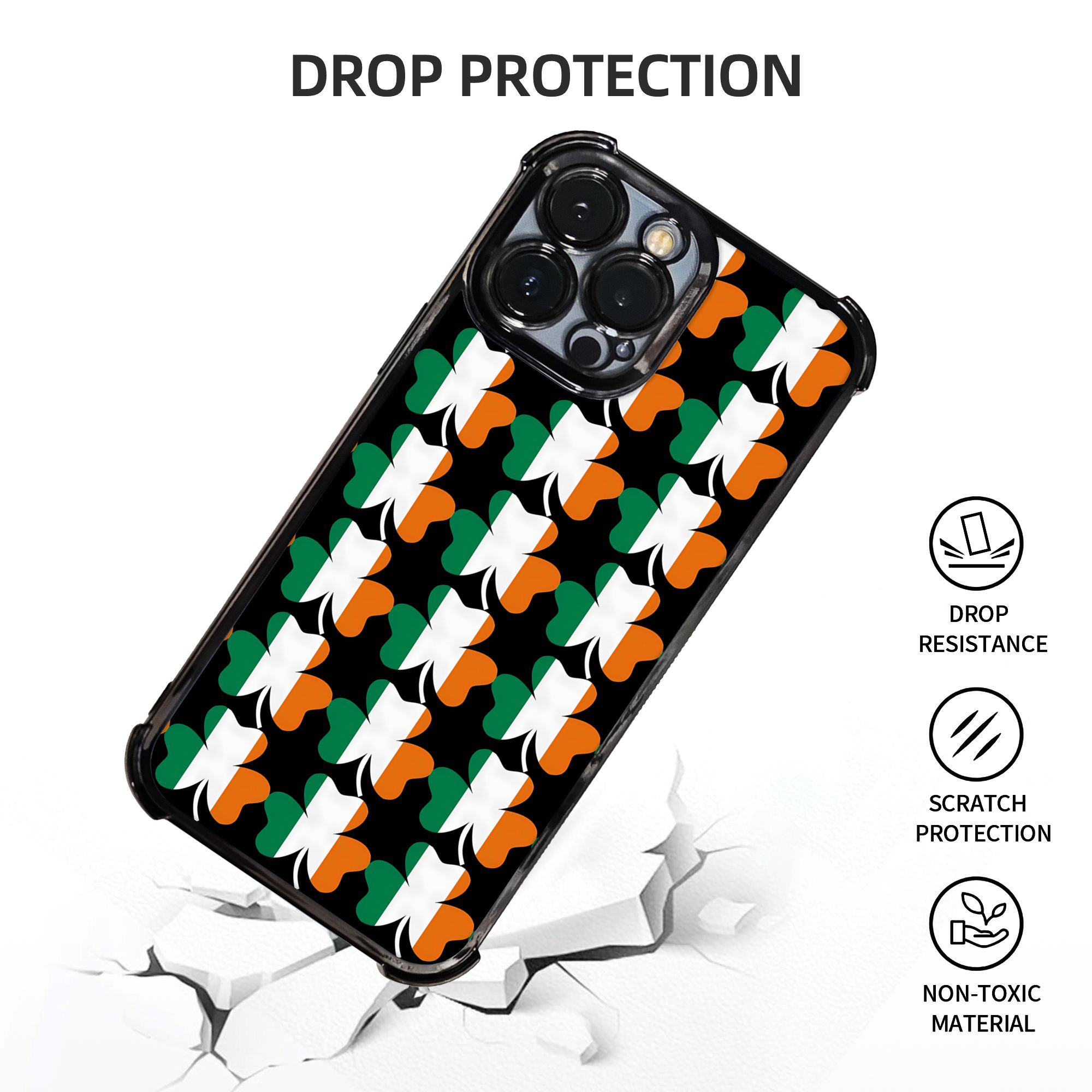 Ireland Flag Shamrock Phone Ca - Phone Cases Ireland 评论和价格