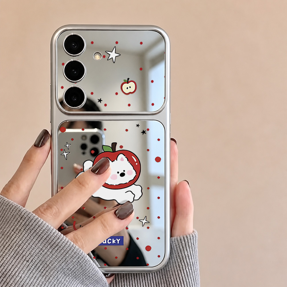Make Up Mirror Cute Dog Phone  - Phone Cases Galaxy A16 5G 评论和价格