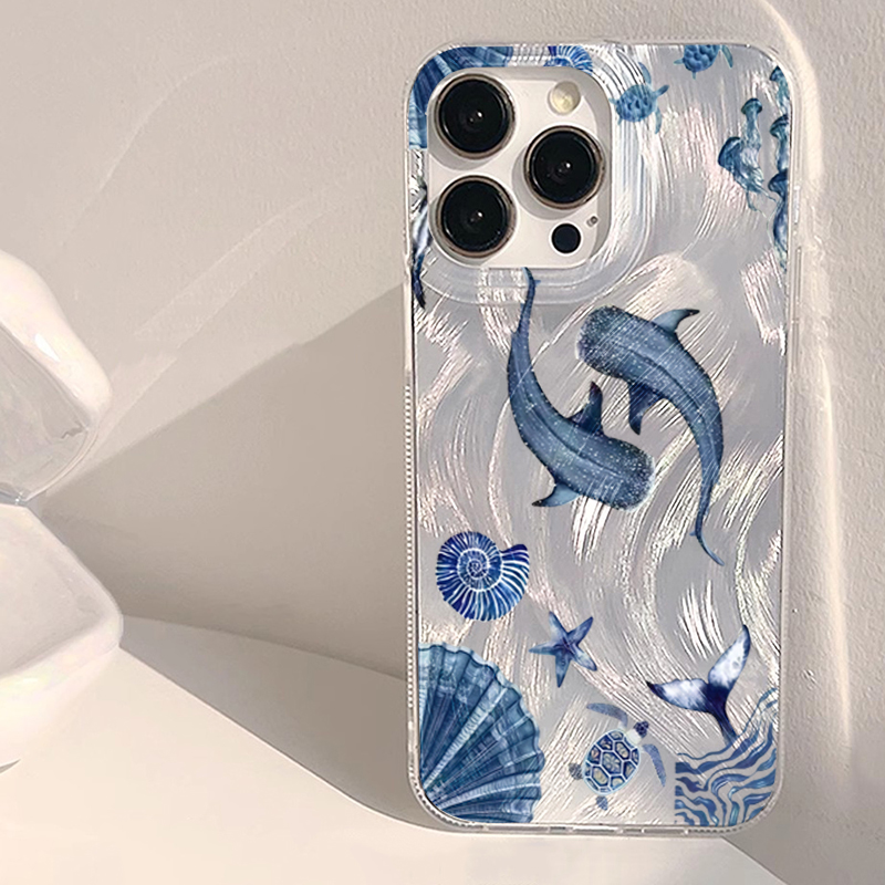 Ocean Animal Whale Turtle Tren - Phone Cases Galaxy A16 5G 评论和价格