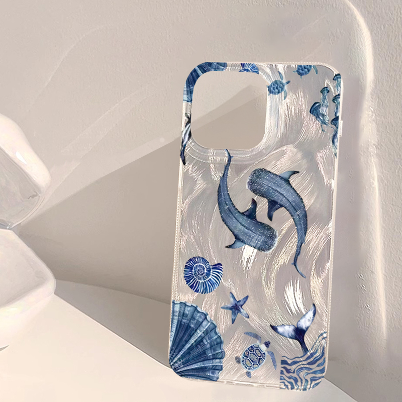 Ocean Animal Whale Turtle Tren - Phone Cases Galaxy A16 5G 评论和价格