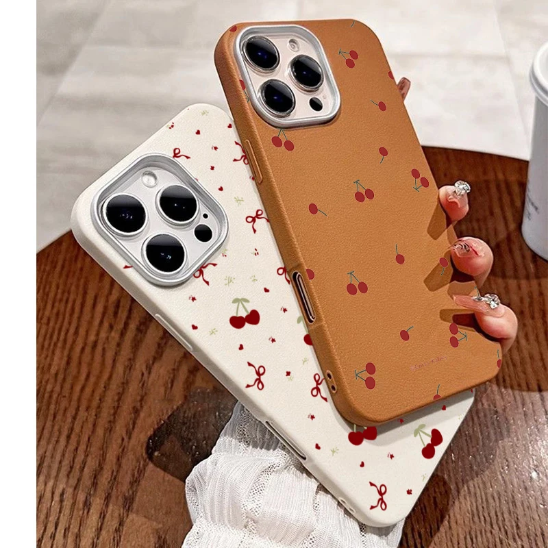 INS Cute Cartoon Cherry Patter - Phone Cases Xiaomi 15 评论和价格