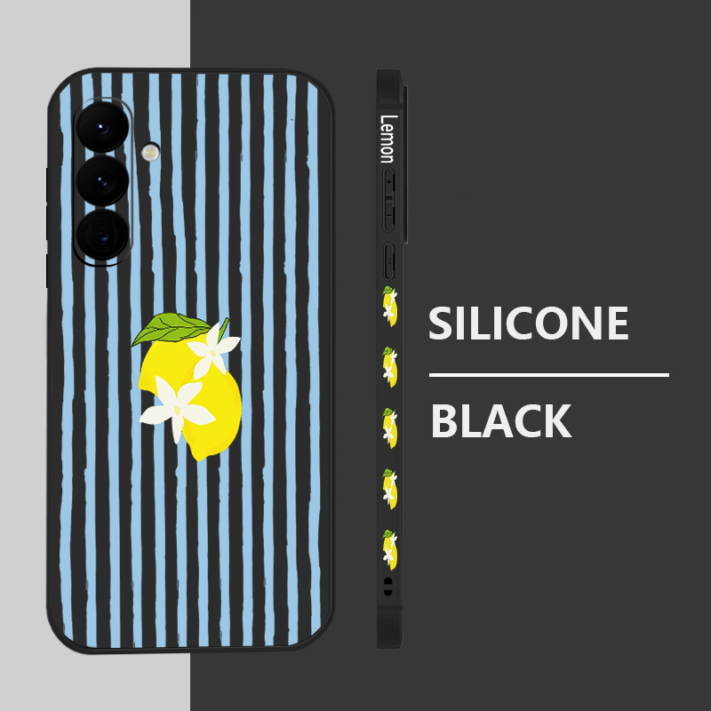 Stripe Lemon Print TPU Phone C - Phone Cases Galaxy A16 5G 评论和价格