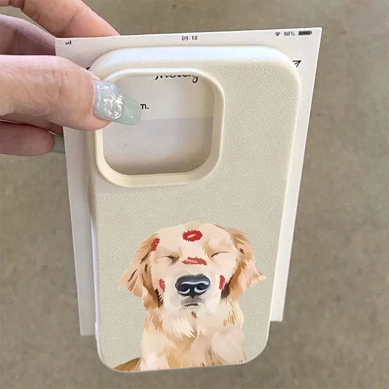 Cute Golden Retriever Red Lip  - Phone Cases Galaxy A16 5G 评论和价格