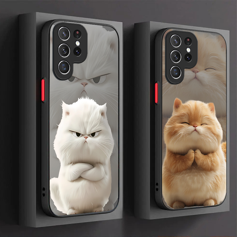Angry Cat Couple Style Case fo - Phone Cases Galaxy A16 5G 评论和价格