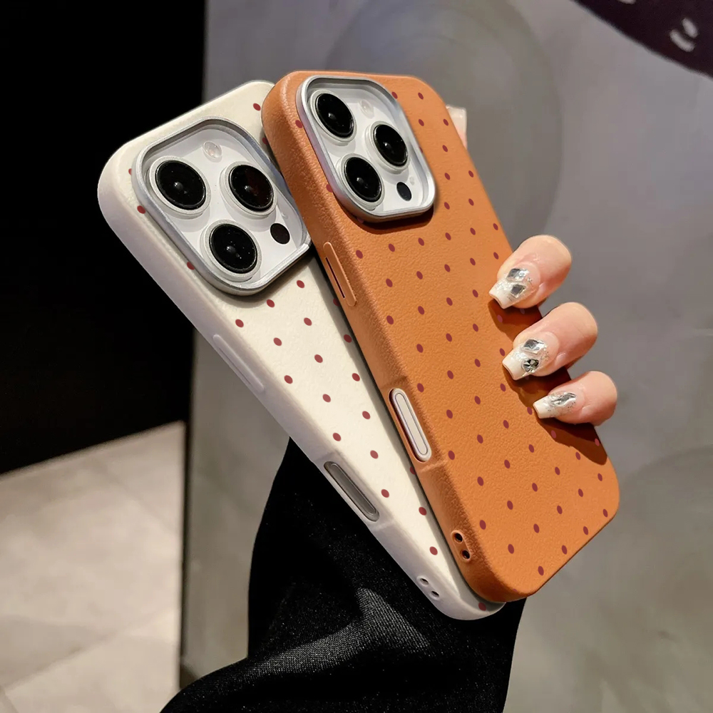 Ins Lovely Polka Dots Phone Ca - Phone Cases Xiaomi 15 评论和价格