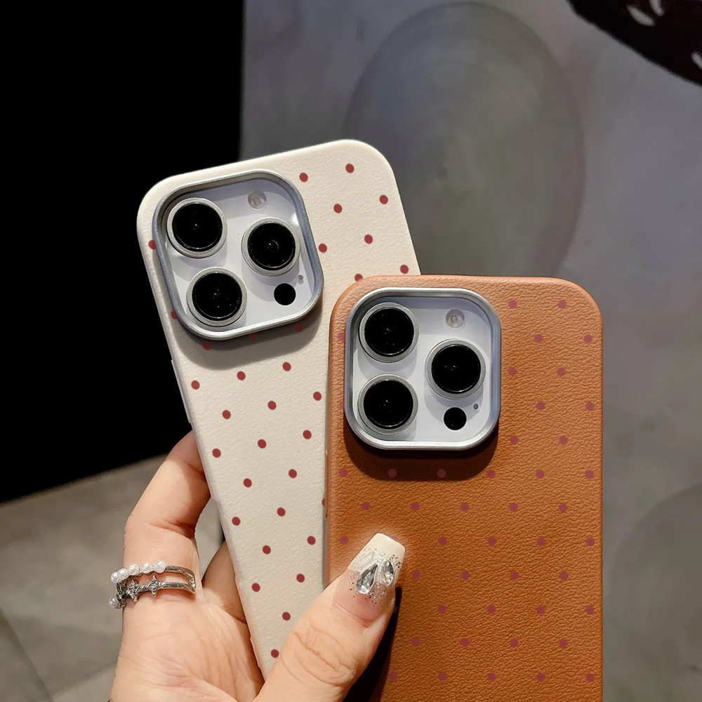 Ins Lovely Polka Dots Phone Ca - Phone Cases Xiaomi 15 评论和价格